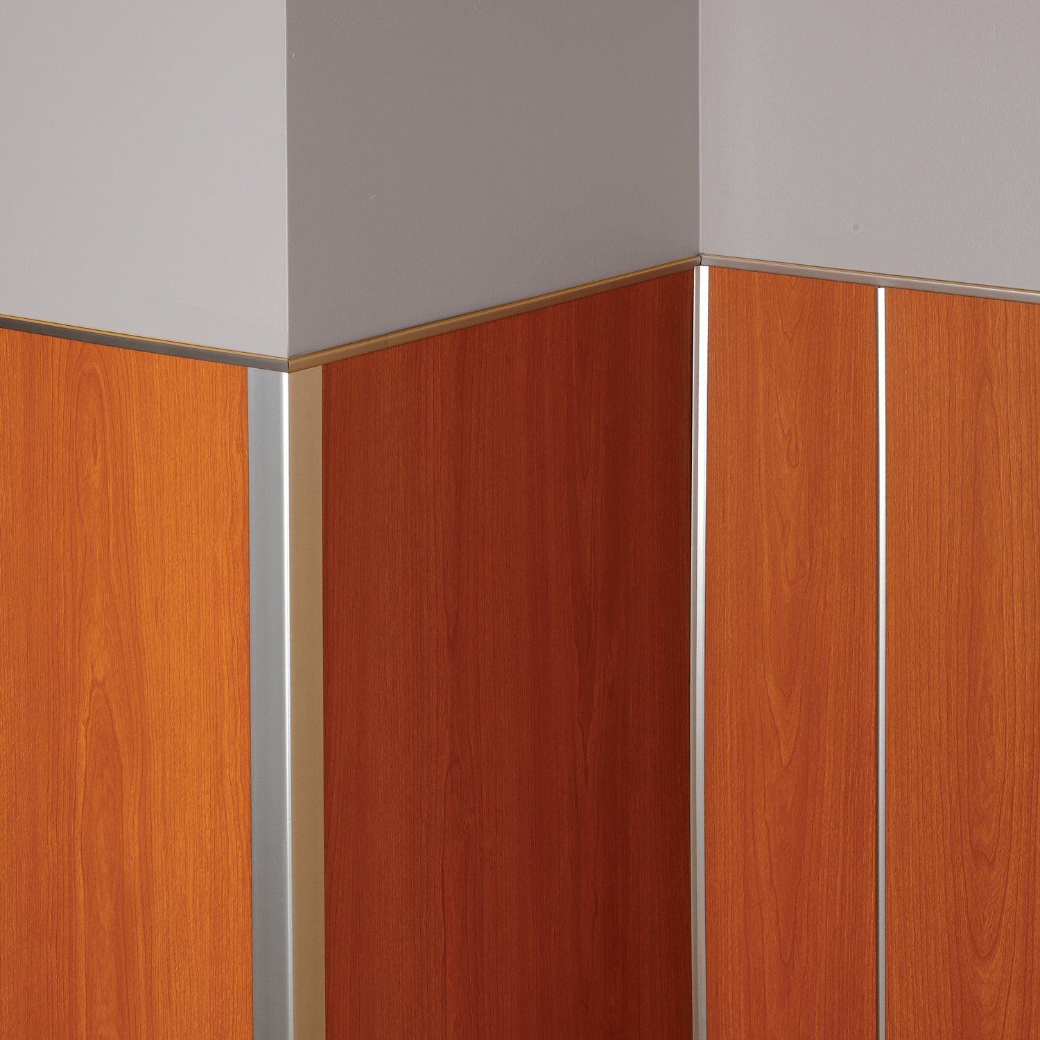 Aluminum + Stainless Steel Trim Pieces for Rigid Sheet