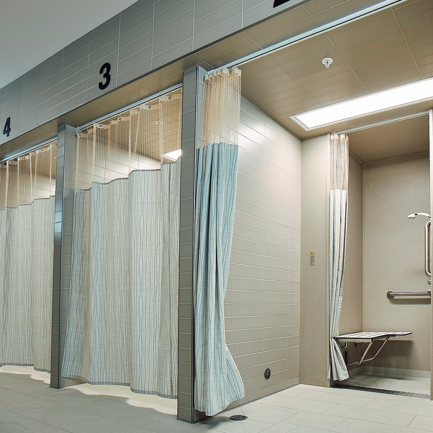 Commercial Shower Curtains